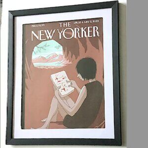 The New Yorker framed magazine:  Apr 25/May 2 2022, "Virtual Reality",  Niemann